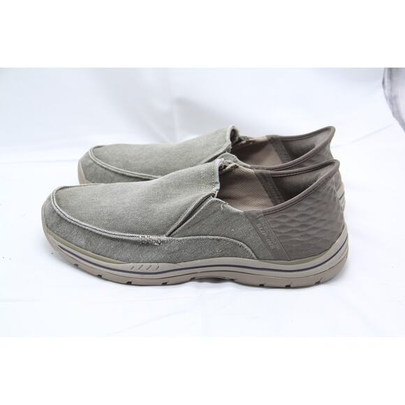 Skechers Expected Avillo Shoes Men's Size 12 Brown Relaxed Fit Slip-On - Picture 5 of 10